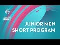 Men Short Program ISU Junior Grand Prix Final Torino 2019 JGPFigure