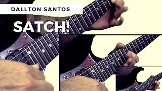 Joe Satriani guitar song style Satching Dallton Santos Video
