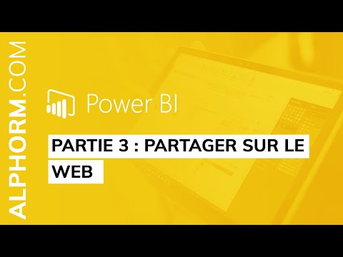 Comment partager un projet Power BI sur le Web