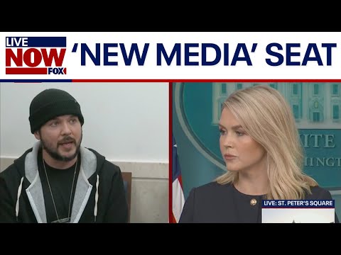 Video | Podcaster Tim Pool asks about legacy press "disparaging" the new media seat at the White House