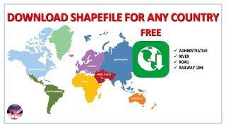 Download Shapefile For Any Country - Free