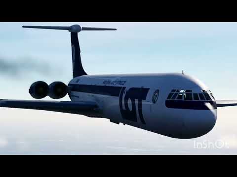 Lot polish airlines 007 - crash animation 