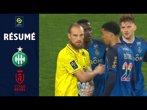 AS SAINT-ÉTIENNE - STADE DE REIMS (1 - 2) - Summary - (ASSE - SdR) / 2021-2022