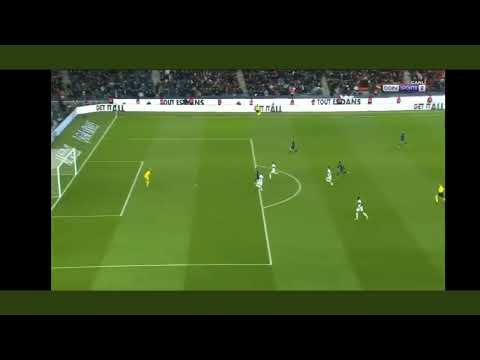 Neymar amazing nutmeg  and goal vs Lorient