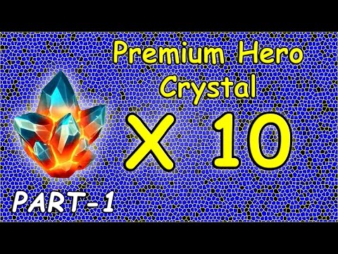 Marvel: Contest Of Champions - Opening 10 Premium Hero Crystals Part 1 Hunting For 4 Star