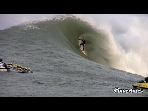 BARRELING MAVERICKS - SHANE DORIAN, GRANT TWIGGY BAKER and RUSTY LONG pull in