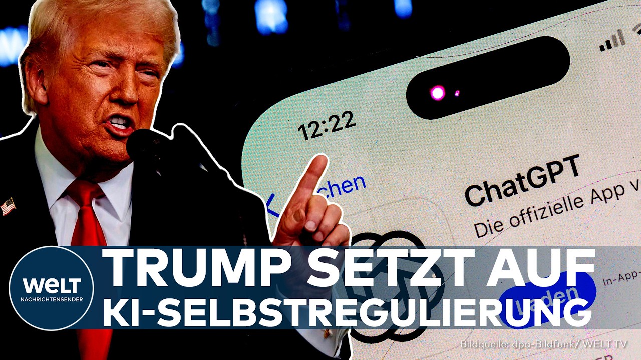 TRUMP: Keine neuen KI-Regeln? Was seine Strategie für USA, Tech-Konzerne und China bedeutet
