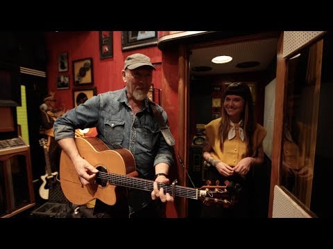 Richard Thompson in the Third Man Record Booth