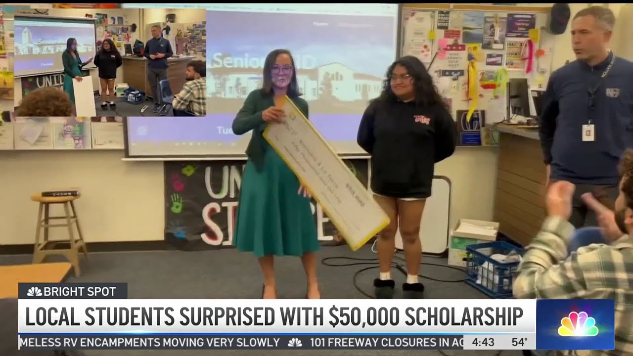 Students surprised with $50,000 Edison Scholarship