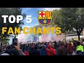 Top 5 FC Barcelona Songs | Translation + Tutorial