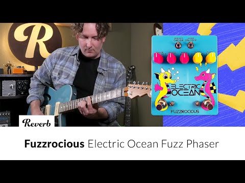 Fuzzrocious Electric Ocean Fuzz-Phaser Pedal (CME Exclusive) image 3
