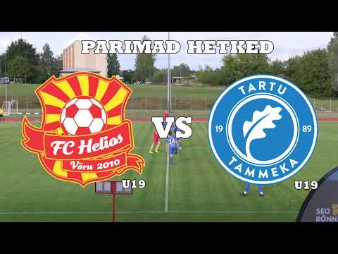Võru FC Helios U19 vs Tartu JK Tammeka U19 2-2 Parimad hetked (06.09.2022)
