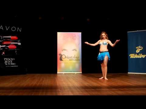 Sharon Pietrzak 1st place Solo Oriental Fusion - Orientalna Kontrabanda 2016