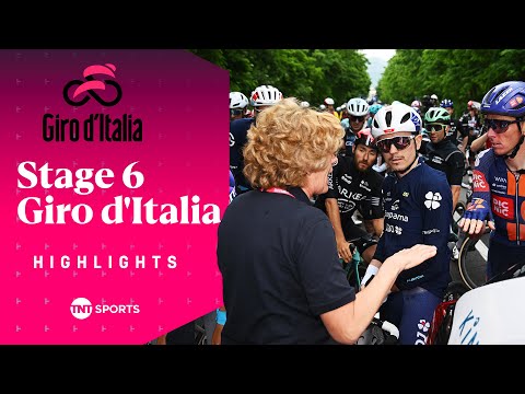 CHAOS IN NAPLES! 😳 | Men's Giro d'Italia Stage 6 Race Highlights | TNT Sports Cycling