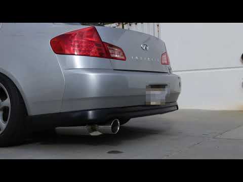 Revel Medallion Touring-S exhaust system for 03-06 Infiniti G35 Sedan (T70082R)