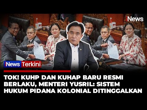 KUHP dan KUHAP Baru Resmi Berlaku