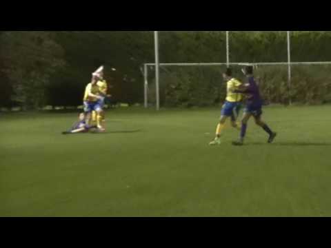Legmeervogels jo15-1-Fc Abcoude jo15-1 3-11-2016 oefenwedstrijd 2e helft