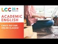 LCC S Online Classes Academic English