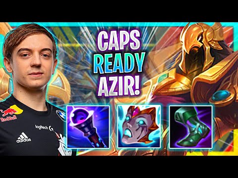 CAPS IS READY TO PLAY AZIR! | G2 Caps Plays Azir Mid vs Karma! | Preseason 2023