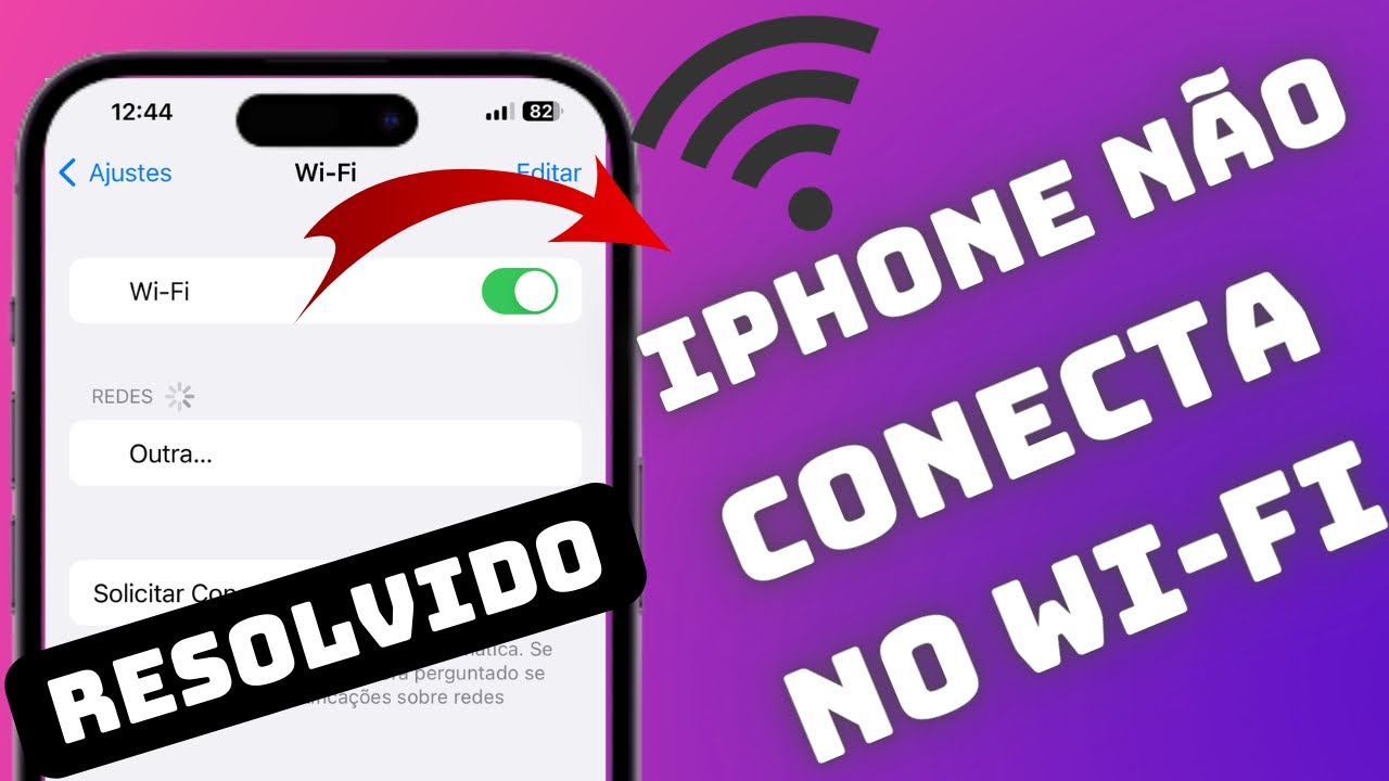 😱IPHONE NÃO CONECTA NO WI-FI ? RESOLVIDO !!!