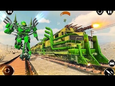 Train Robot shooting War New 3d game 2020 : Wali Game : Train Race : Train wala #3  Android gameplay