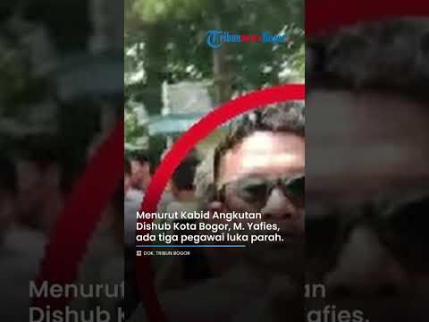 Jadi Buron! Sopir Anarkis Demo Angkot di Dishub Kota Bogor yang Intimidasi Wartawan Diburu Polisi