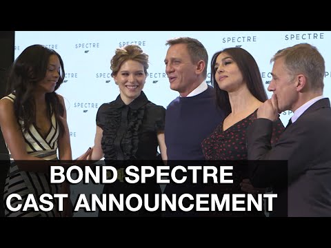 SPECTRE Cast Announcement