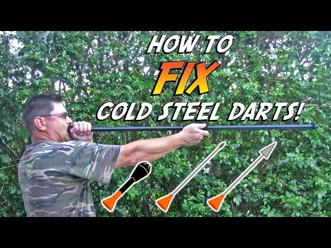How to fix Cold Steel darts