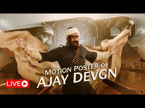 Ajay Devgn Motion Poster - RRR Movie Views And Likes