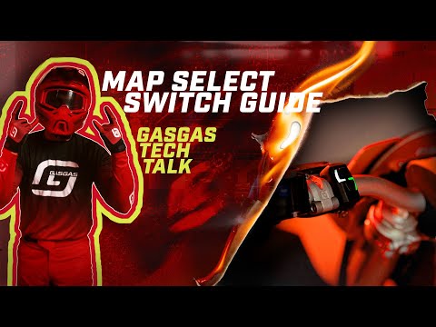 GASGAS Tech Talk - Choosing the right map: GASGAS offroad motorcycle map select switch guide