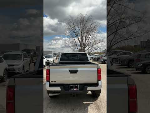 2026 Toyota Tacoma in Silver for sale at Forbes Waterloo Toyota in Waterloo, ON