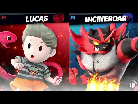 Super Smash Bros Ultimate Lucas Vs Incineroar