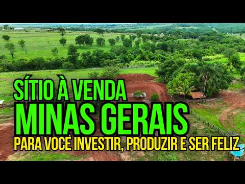 O MELHOR SÍTIO À VENDA EM MINAS GERAIS PRATA-MG
