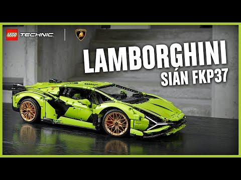 Closer than ever to the real Lamborghini Sián FKP 37! | LEGO® Technic