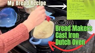 Bread-Baking Cast Iron Dutch Oven. Does bread stick to the pan?