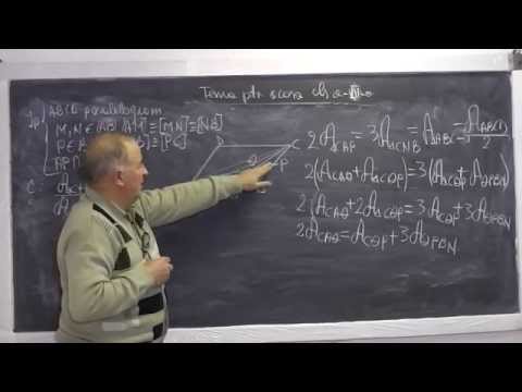 Lectia 732 - Probleme Arii Paralelogram Concurenta medianelor si o Problema neterminata Tema Clasa 7