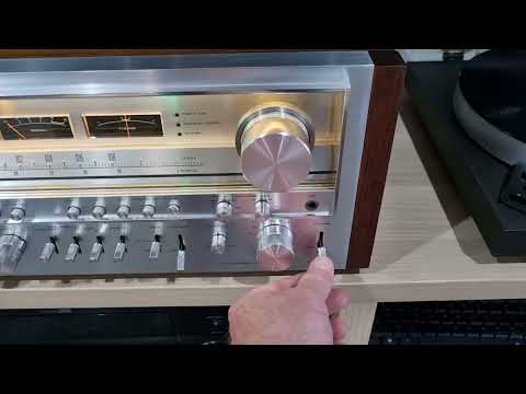 Fully Restored Pioneer SX-1980 David Bowie Modern Love demo