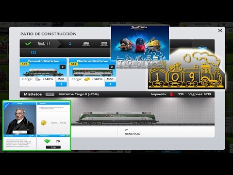 Train Station "Cap. 109 - 70 gemas y la locomotora Mistletoe (diésel)" por Tony