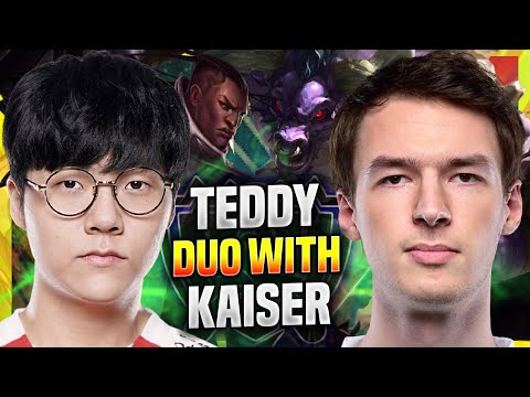T1 TEDDY DUO WITH MAD KAISER IN EUW SOLOQ! - T1 Teddy Plays Lucian ADC vs Samira!