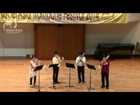 "Passepied" for 4 Trombones (Keiko TAKASHIMA)