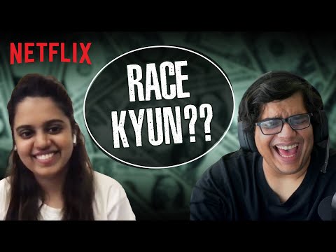 @tanmaybhat Reacts To Race 2 ft. Aishwarya Mohanraj | Part 1 | Netflix India