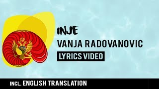 Montenegro Eurovision 2018: Inje - Vanja Radovanović [Lyrics] Inc. English translation!