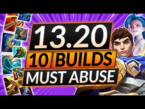 10 NEW BROKEN BUILDS for Patch 13.20 - BEST ITEMS and Champion Combos - LoL Guide