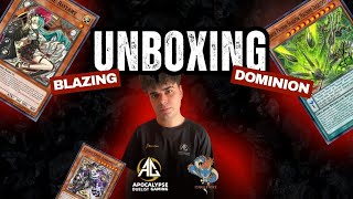 Yu-Gi-Oh! Unboxing ~ Blazing Dominion