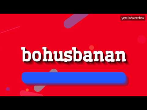 BOHUSBANAN - HOW TO PRONOUNCE IT!?