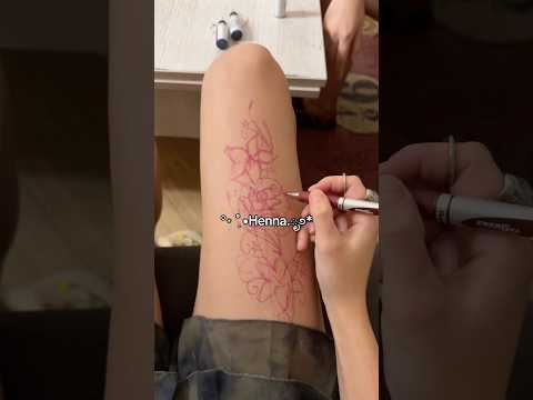 Henna tattoo🌹