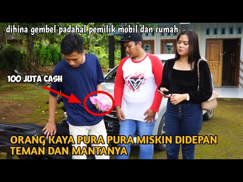orang-kaya-nyamar-miskin-dikira-gembel-ternyata-malah-ngasih-uang-100-juta-cash-ft-mastrex-vlog