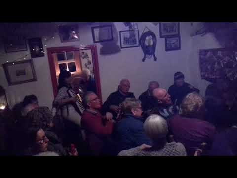 The old rustic bridge by the mill