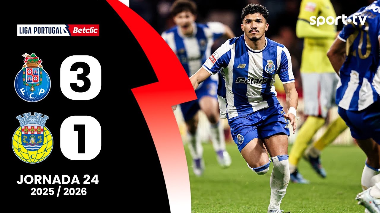 Porto vs Arouca Highlights