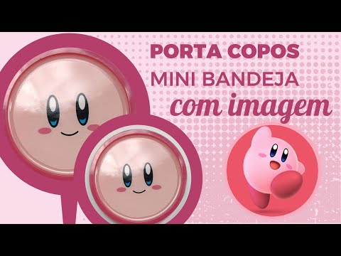 Thumbnail do tutorial: Conjunto de Porta-Copos (Coaster Decorativo)